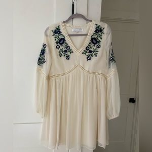 Cupcake and Cashmere ivory dress